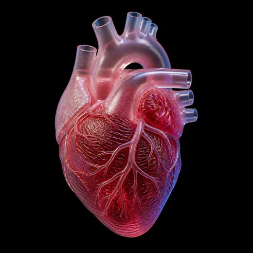 3D-printed Heart