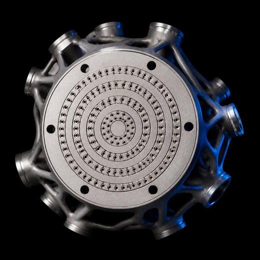 3D-printed Injector head